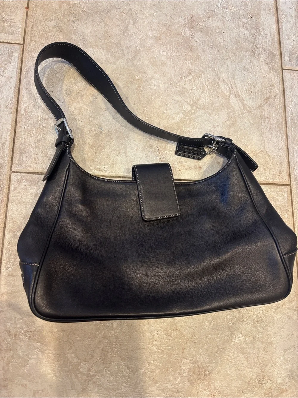 Vintage Coach Hamptons Leather Hobo Bag Style #7783